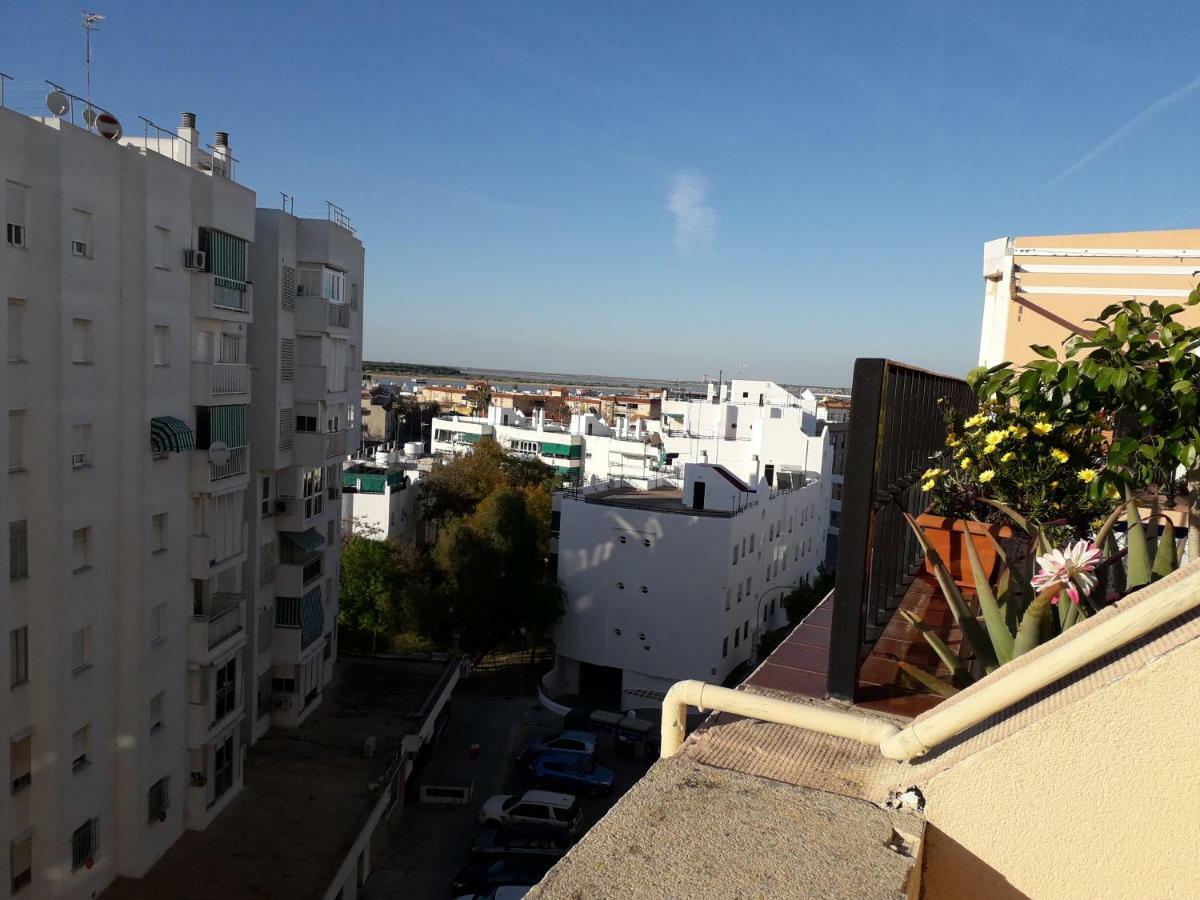 Atico Con Espectacular Terraza Con Vistas Magnificas A La Desembocadura Del Guadalquivir Apartment Sanlucar de Barrameda Exterior photo
